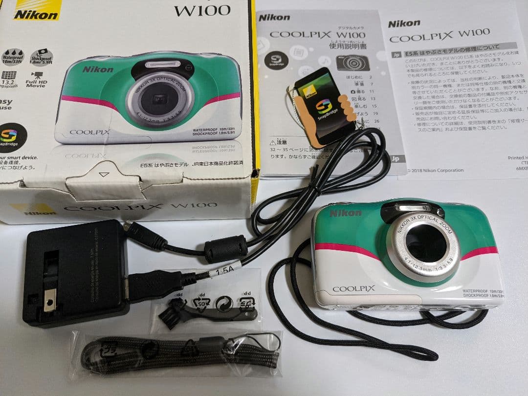 はやぶさ デジタルカメラ Nikon ビックカメラ限定 coolpix w100 - メルカリ