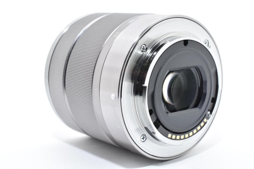 ソニー SEL1855 カメラレンズ 18-55mm f3.5-5.6 シルバー