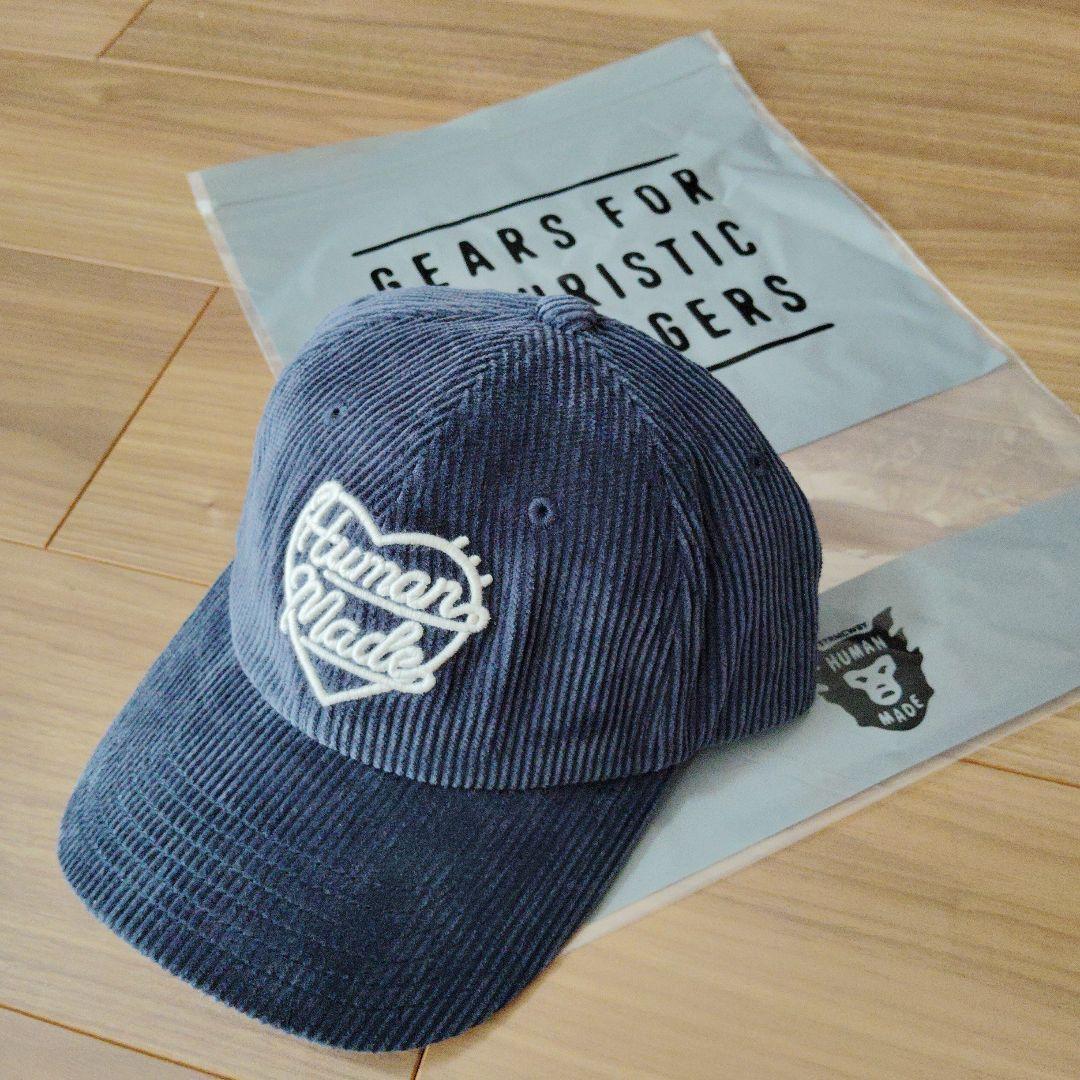 Human Made コーデュロイキャップ ネイビー 中古・古着通販】HUMAN MADE (ヒューマンメイド) コーデュロイキャップ