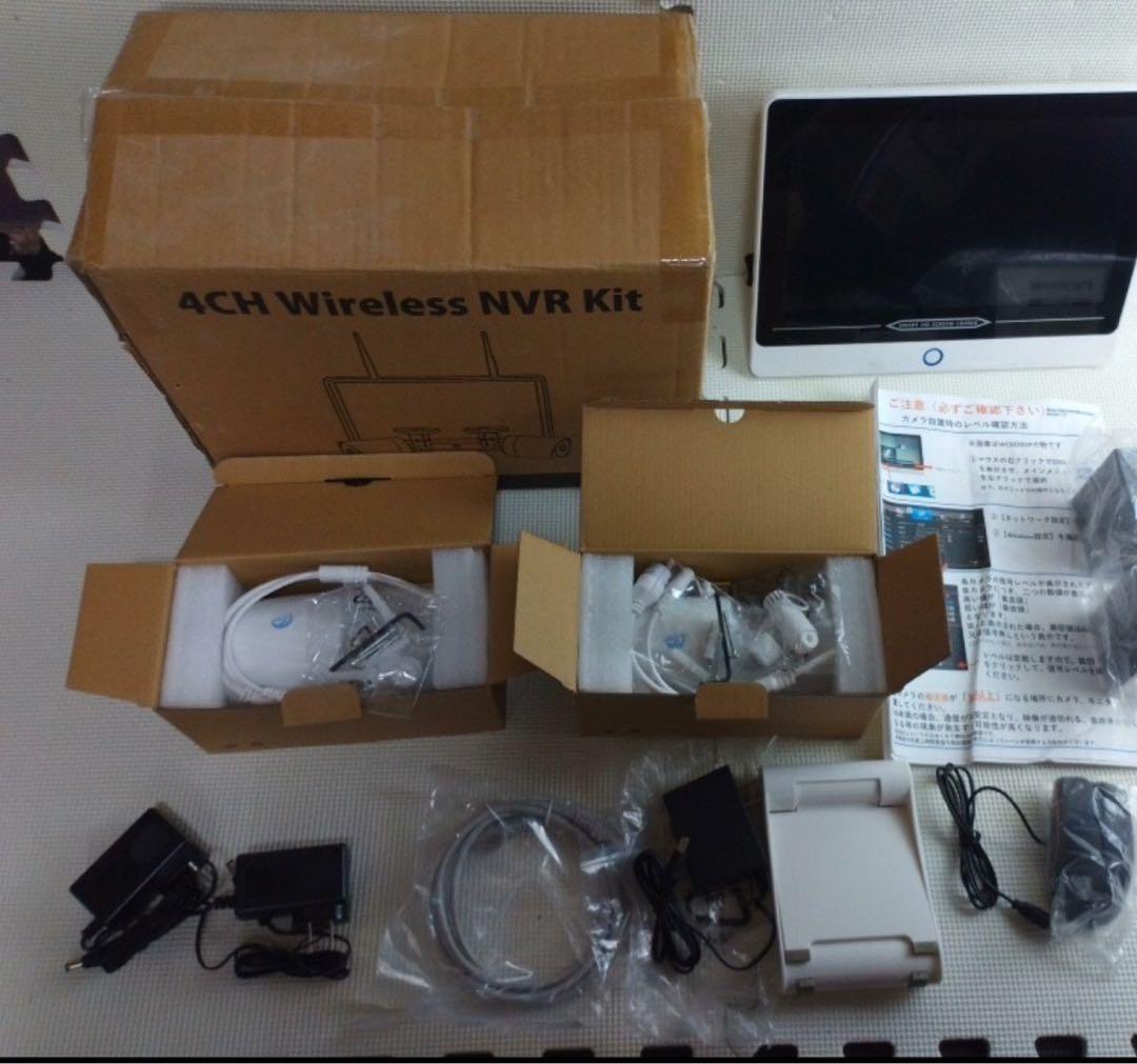 新品防犯カメラ　4CH Wireless NVR Kit 楽天市場】HIKVISION ハイクビジョン防犯カメラ 屋内屋外 1〜4台セット