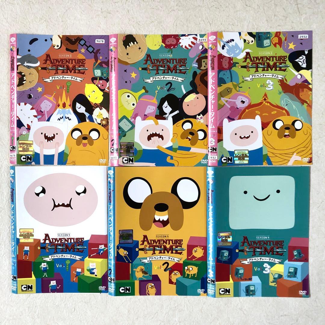 アドベンチャー・タイム シーズン 1 ～ 6(欠品あり) DVD - メルカリ