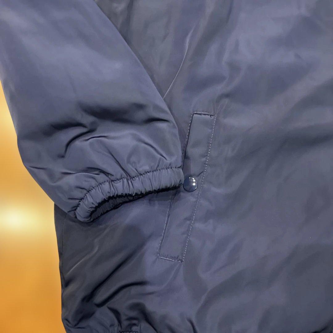 PORKCHOP ポークチョップ ボアコーチジャケット XL ネイビー - メルカリ