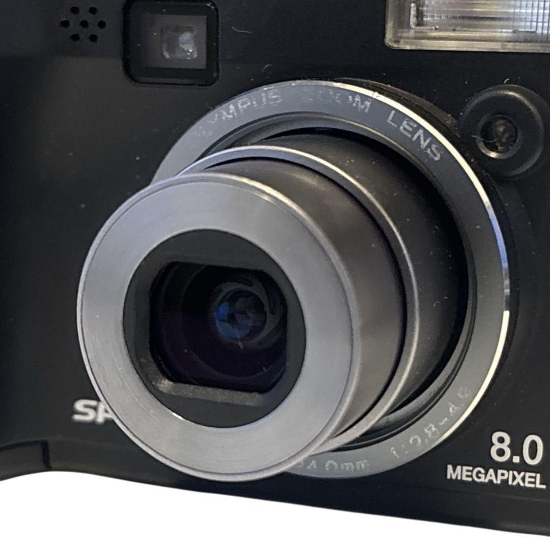 完動美品】OLYMPUS SP-350 ブラック 単三電池使用 - メルカリ