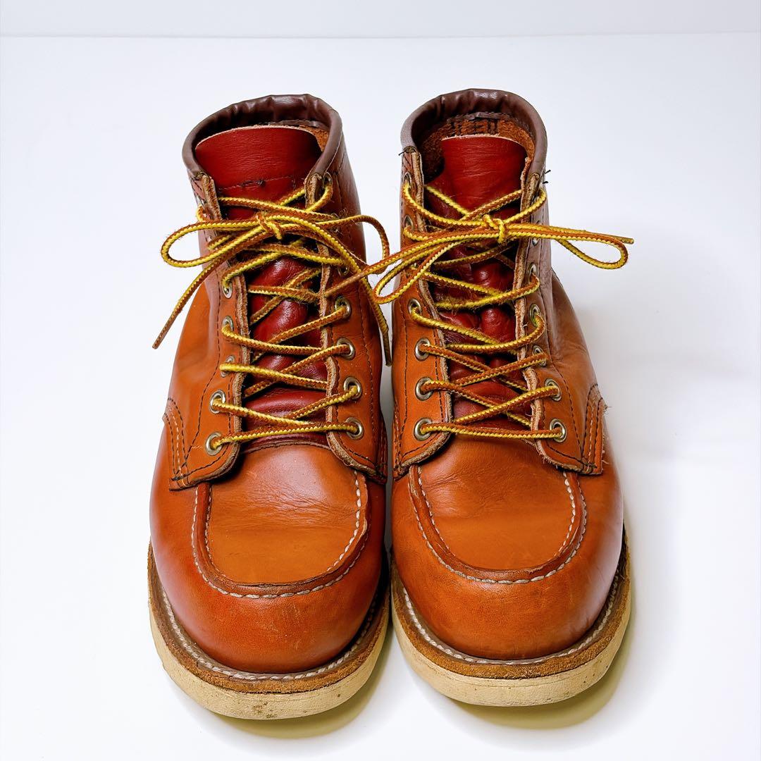 00s【RED WING】アイリッシュセッター/6E/刺繍羽タグ 8875 茶色 - メルカリ