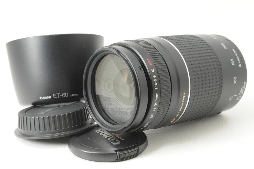 Canon キヤノン EF 75-300mm F4-5.6 Ⅲ型 USM EF75-300mm f/4-5.6 III USM - Canon Camera Museum