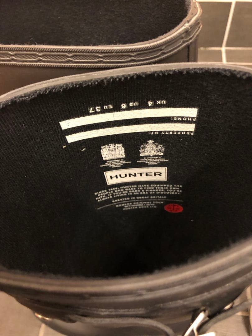 HUNTER レインブーツ 長靴 オリジナルツアー US6(23.0cm)