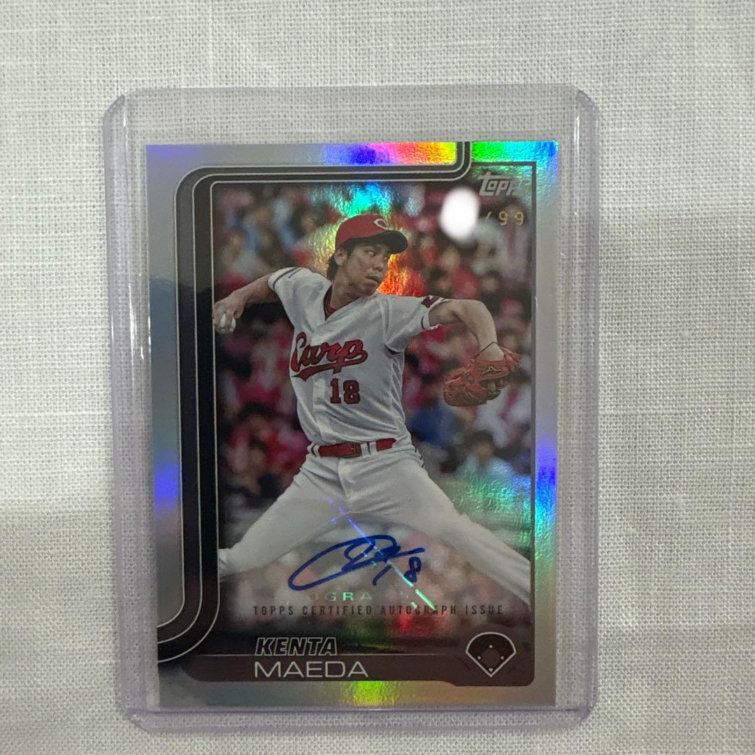 topps NPB 2025 前田健太選手 サインカード 99シリ - メルカリ