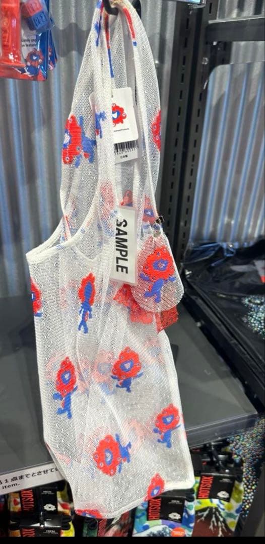 万博会場限定】ミャクミャク レースエコバック ミャクミャクカラー