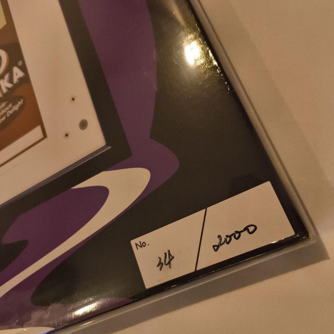 チャーリーとチョコレート工場 ゴールデンチケット 限定2000 額入り