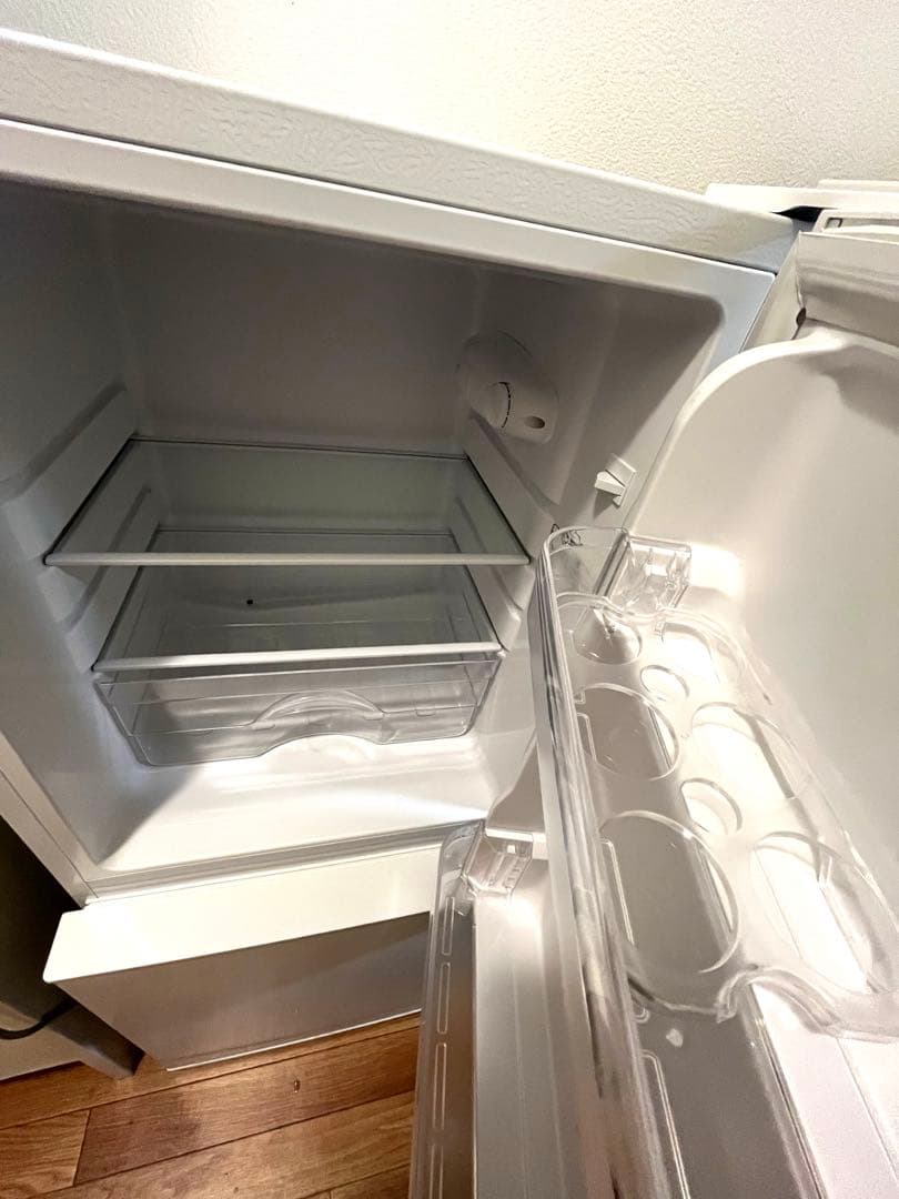 11/23まで ニトリ106L ホワイト 2ドア冷蔵庫 2021年製