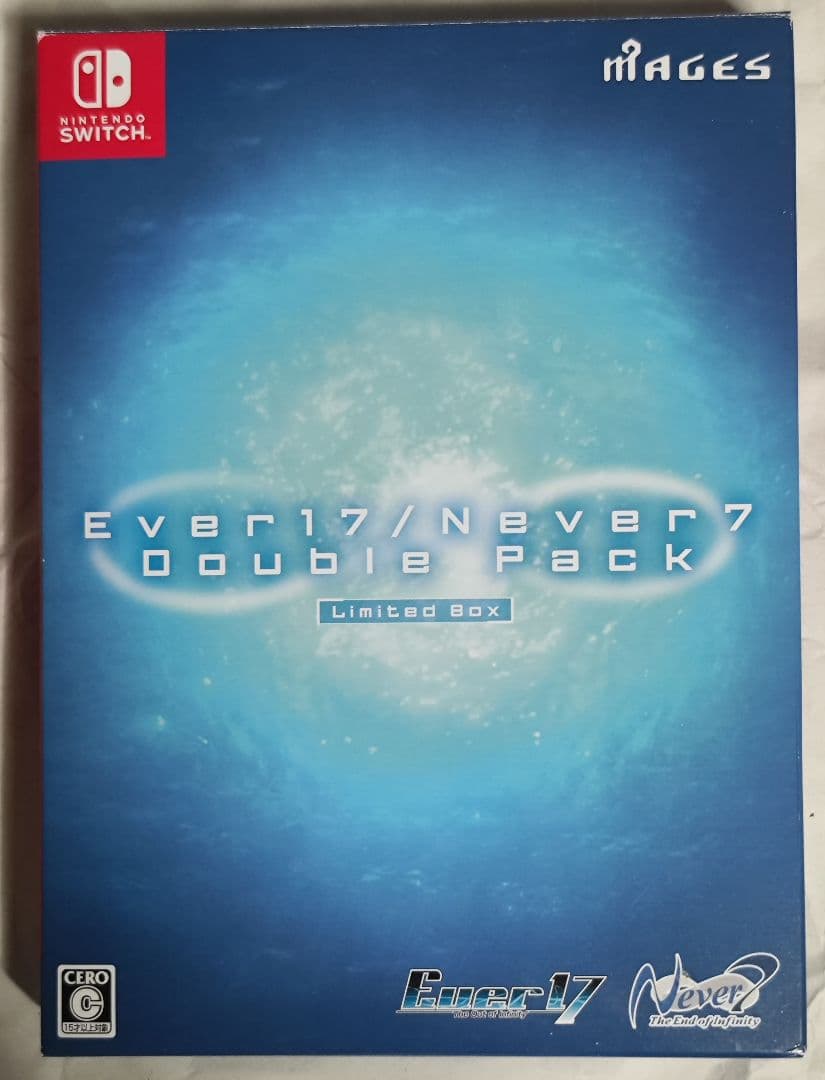 中古　Switch Ever17/Never7ダブルパック 限定版　動作確認済み Amazon.co.jp: Ever 17 /Never 7 Double Pack 限定版 【同梱物】「Ever