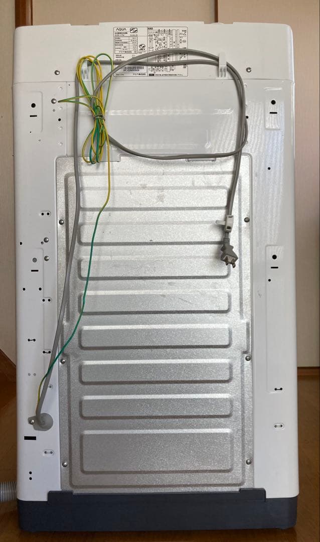 AQUA/全自動洗濯機 ホワイト AQW-V7M-W 7.0kg（清掃済み）