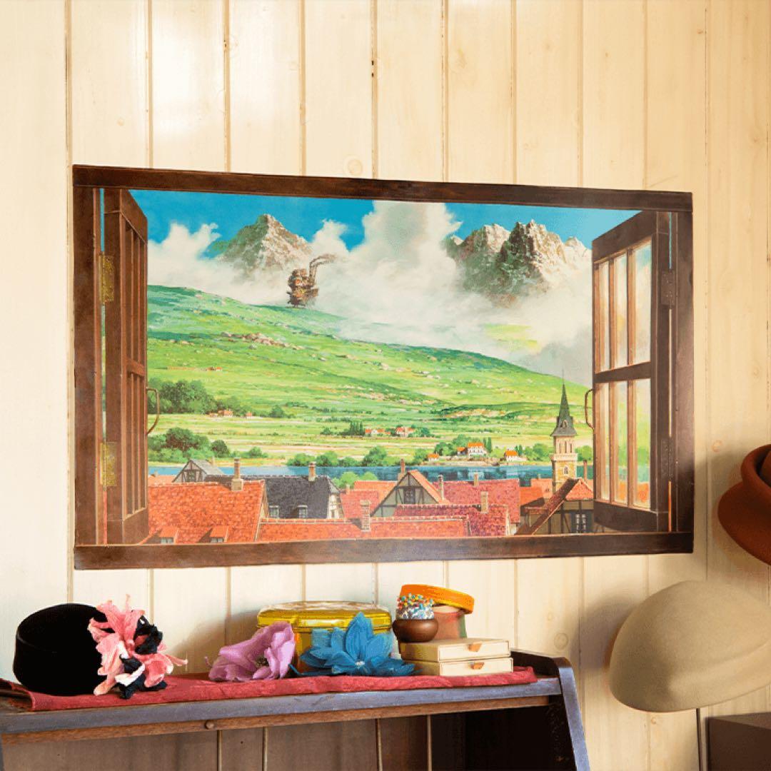 ジブリ美術館オリジナル 壁窓「ハウルが来る町」 - メルカリ