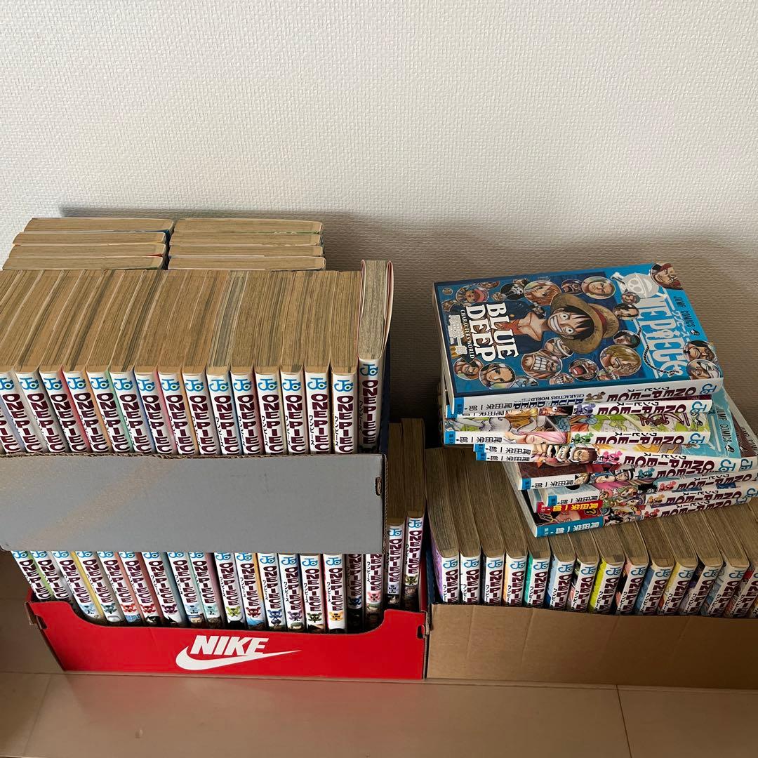 ONE PIECE & BLUE DEEP 漫画セット 付録付き 2冊セット ワンピースブルー ワンピースブルーディープ