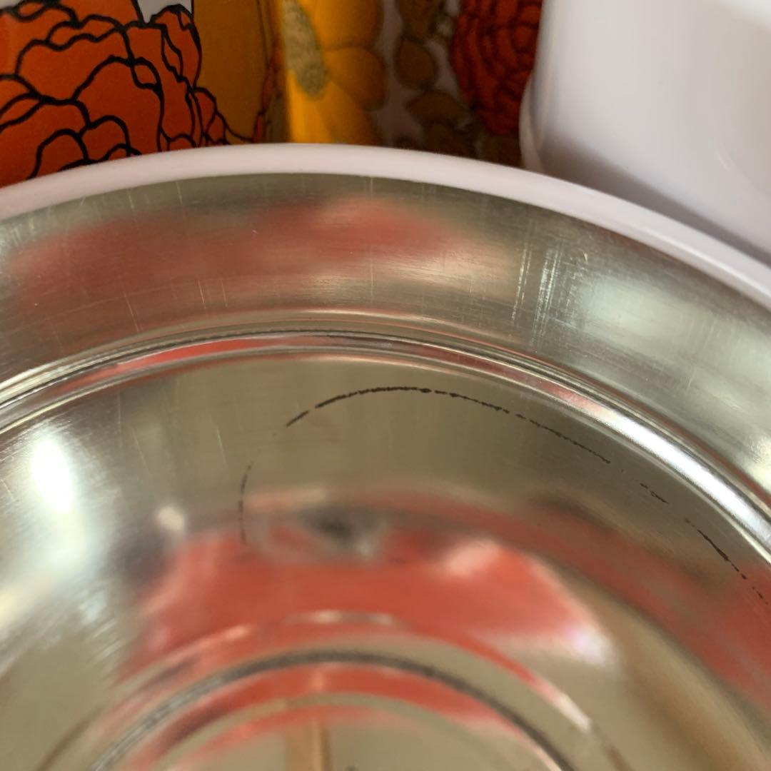 未使用 レア レトロ レトロポップ 4個 入れ子 ティン缶 キャニスター