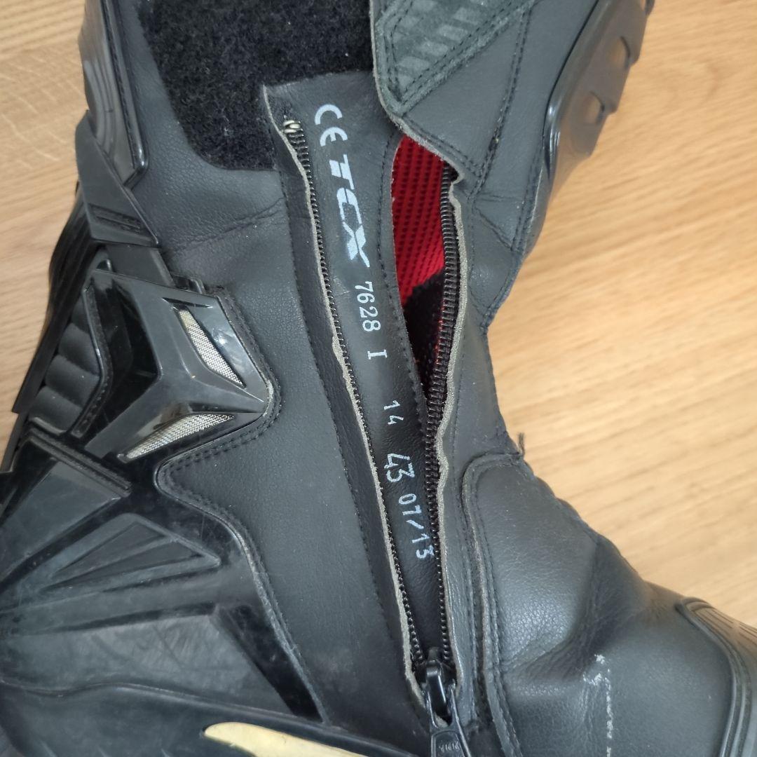 TCX S-R1メンズ　レーシングブーツ　黒　EU43 27.0cm