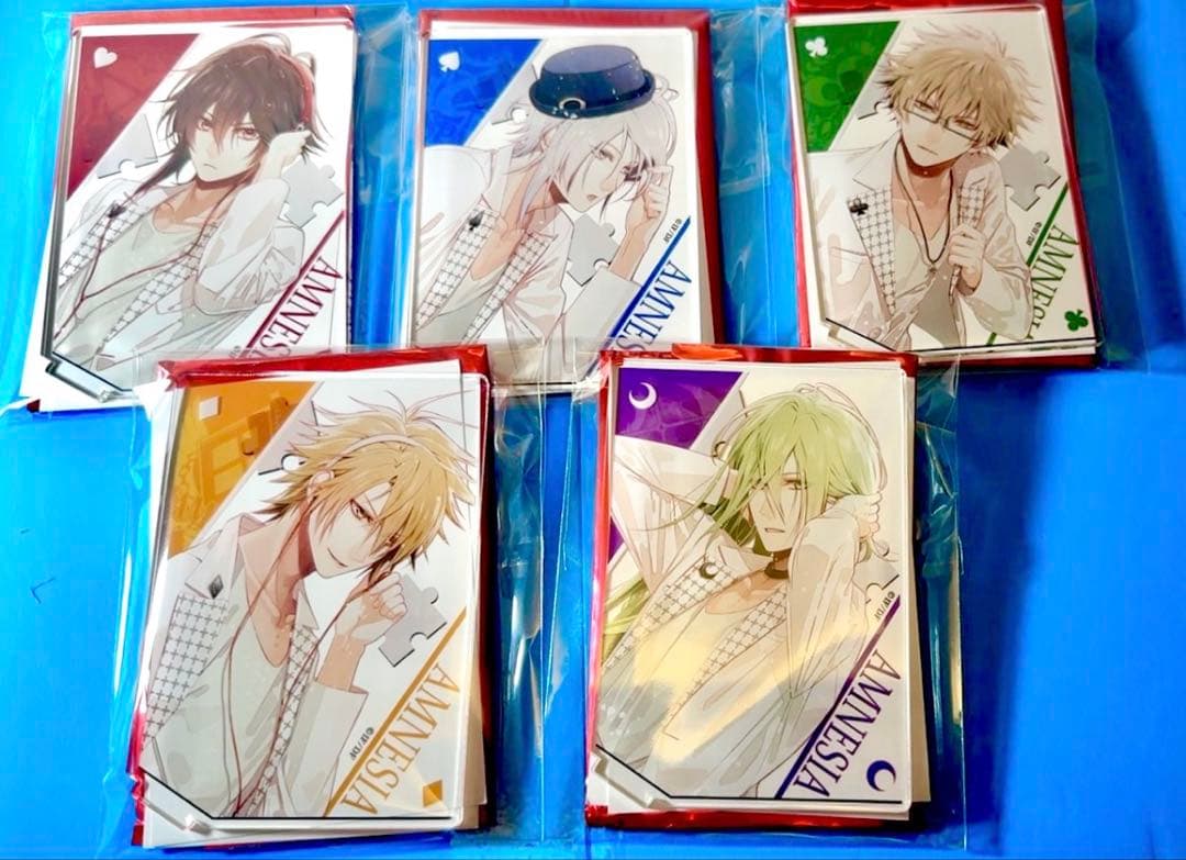 AMNESIA アムネシア バレンタイン アクスタ 全種セット a01 - メルカリ