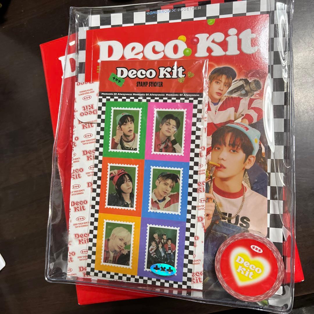 TXT ペンライト うちわ メモリーズ シーグリ デコキット アルバム