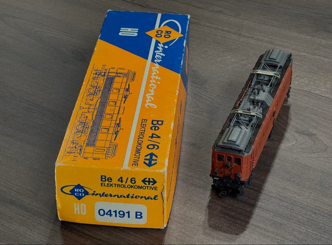 HO)ROCO製 スイス国鉄 SBB Be 4/6 電気機関車 04191B - メルカリ