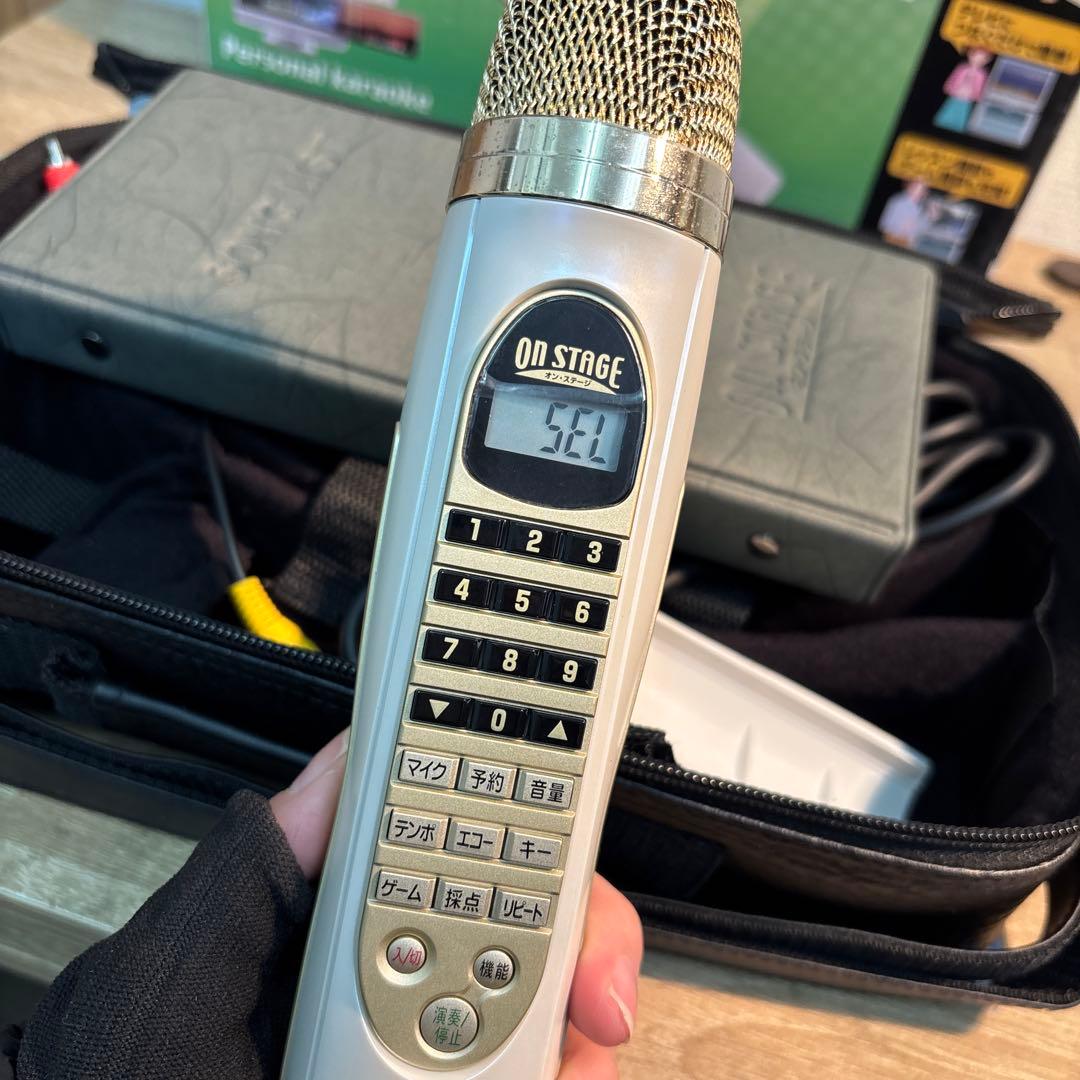 パーソナルカラオケON STAGE Z-PK1000(D-297 19) - メルカリ