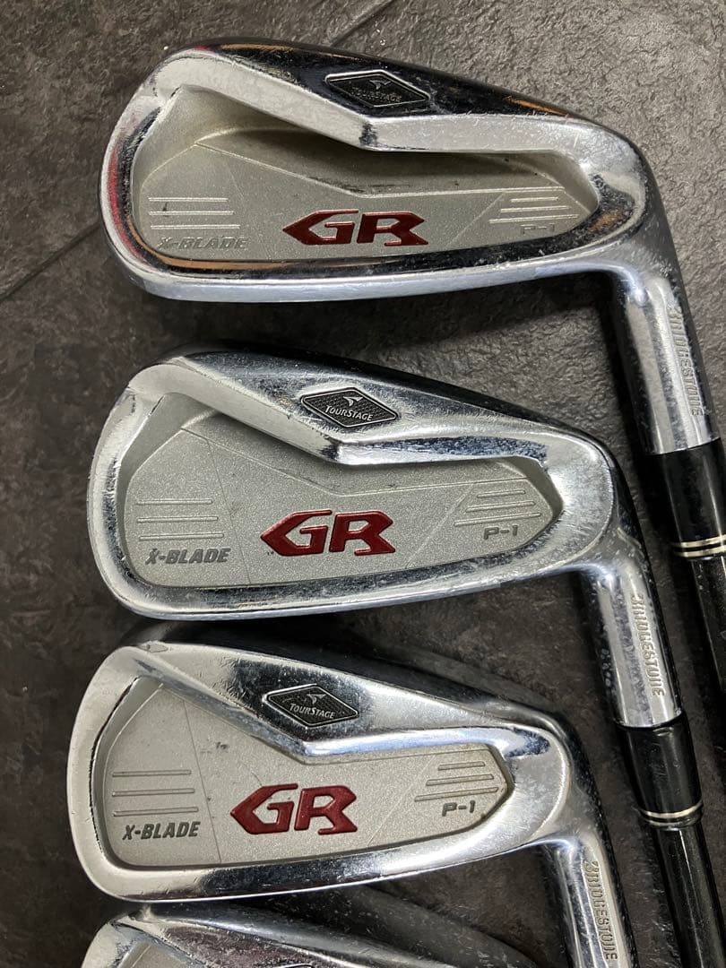 ブリヂストン GR X アイアン 6本セット 右 flex−R B09-03i - メルカリ
