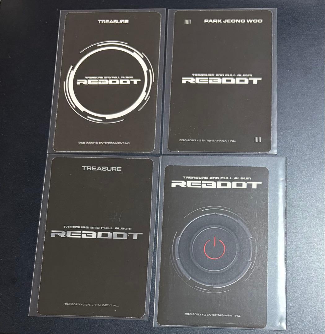 treasure ジョンウ REBOOT トレカセット - メルカリ