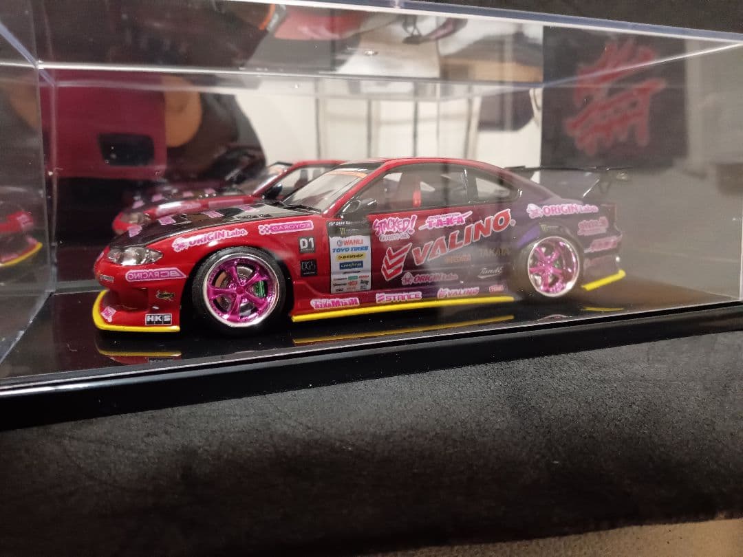 1/24 ニッサン S15 シルビア D1 プラモデル 完成品 ケース付き - メルカリ