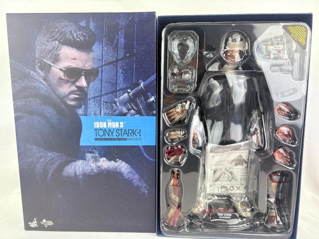 ホットトイズ　アイアンマン3 トニースターク　マンダリン邸襲撃版 ムービー・マスターピース】『アイアンマン3』1／6スケール