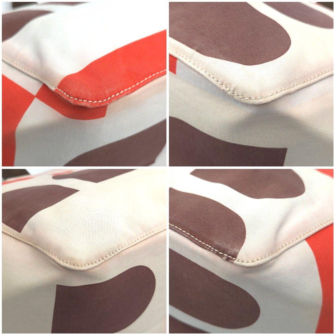 バリー✨トートバッグ 旅行用バッグ ビジーB キャンバス マルチカラー