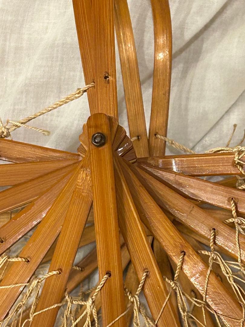 ヴィンテージ ピーコックバッグ カゴバッグ 竹 toro oz