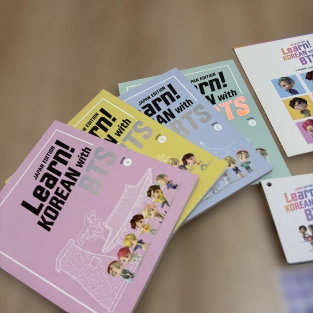 BTS 韓国語教科 Learn! KOREAN with BTS - メルカリ