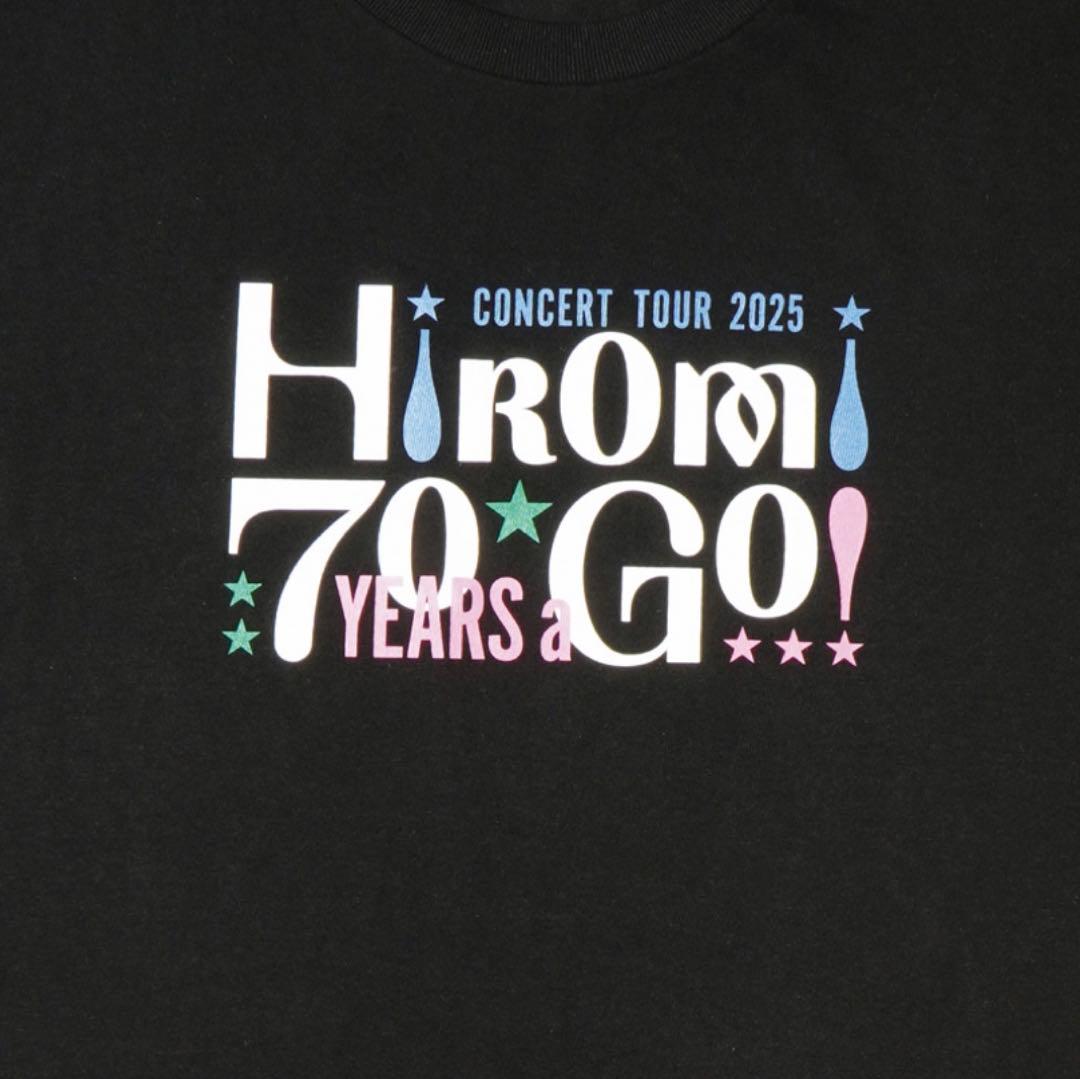 郷ひろみ Tシャツ Hiromi 70 YEARS a GO! - メルカリ