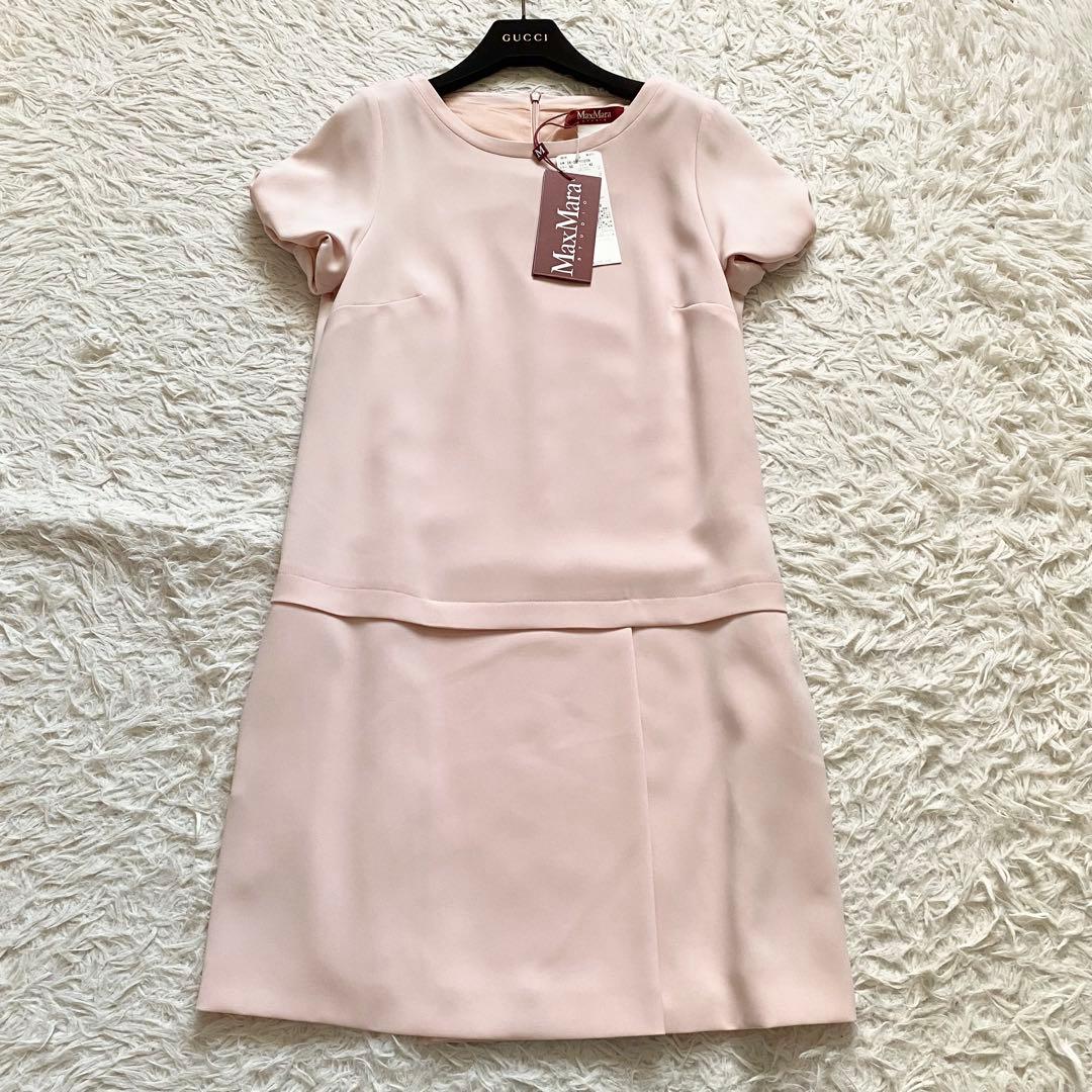 新品■マックスマーラ　フレンチスリーブ　ひざ丈ワンピース　ピンク　大きいサイズ ウィメンズ ジャケット＆ジレ | マックスマーラ公式サイト