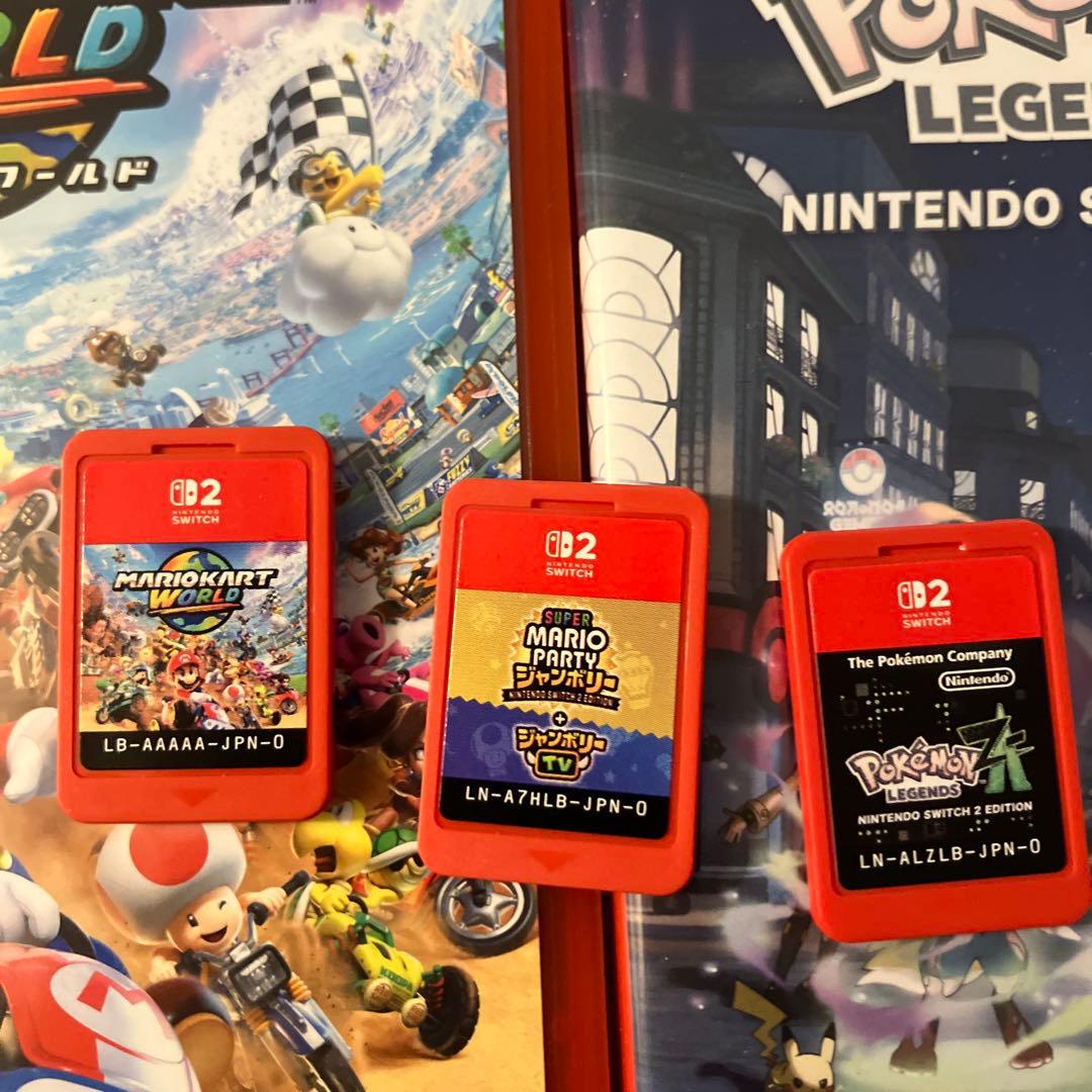 switch2 マリオカートワールド ポケモンza マリオパーティジャンボリー
