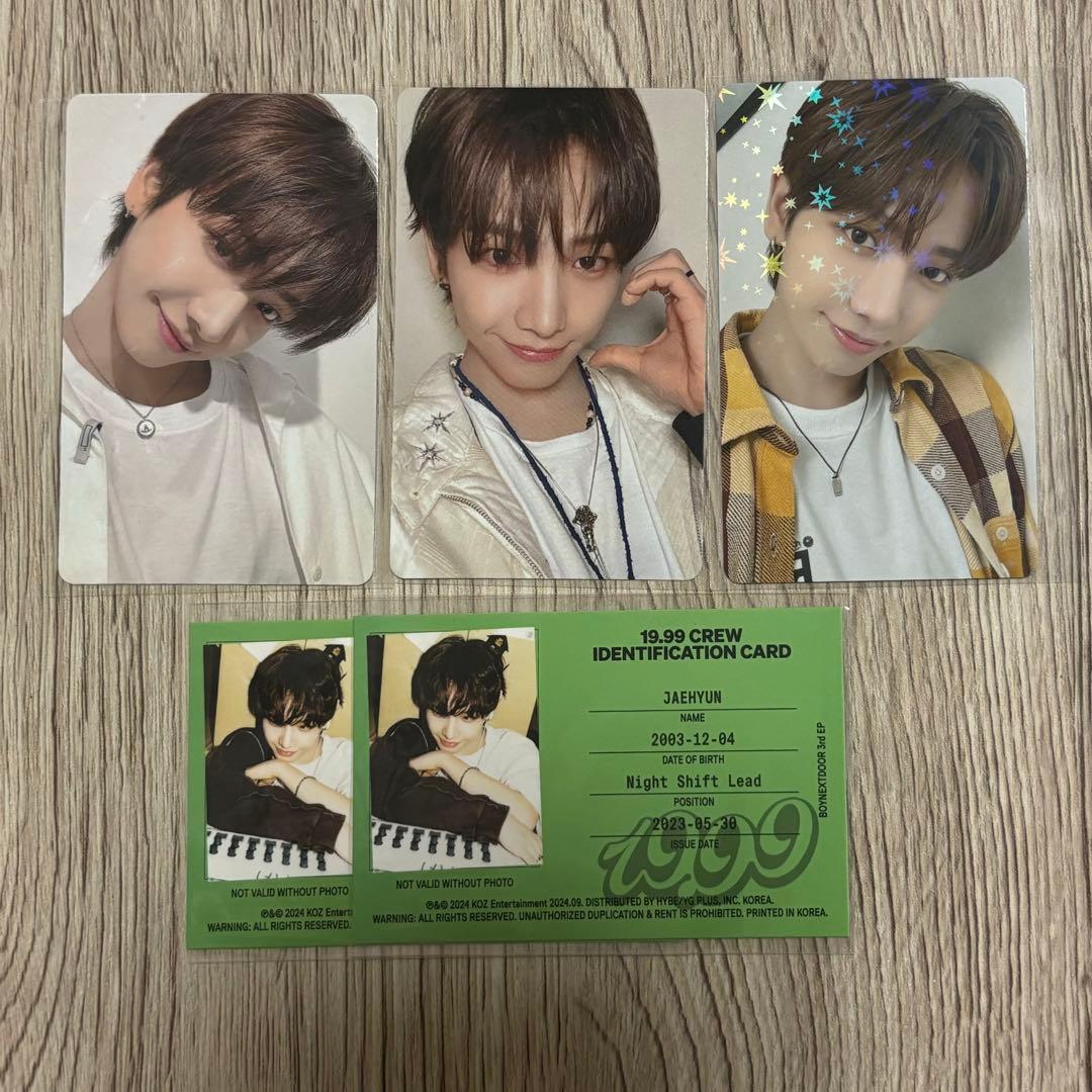 JAEHYUN ミョンジェヒョン トレカ セット boynextdoor - メルカリ