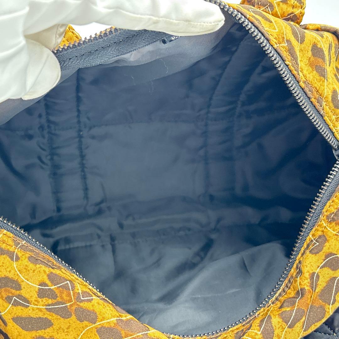 希少・美品】PORTER×X-girl ドラムバッグ レオパード 肩掛け 豹柄