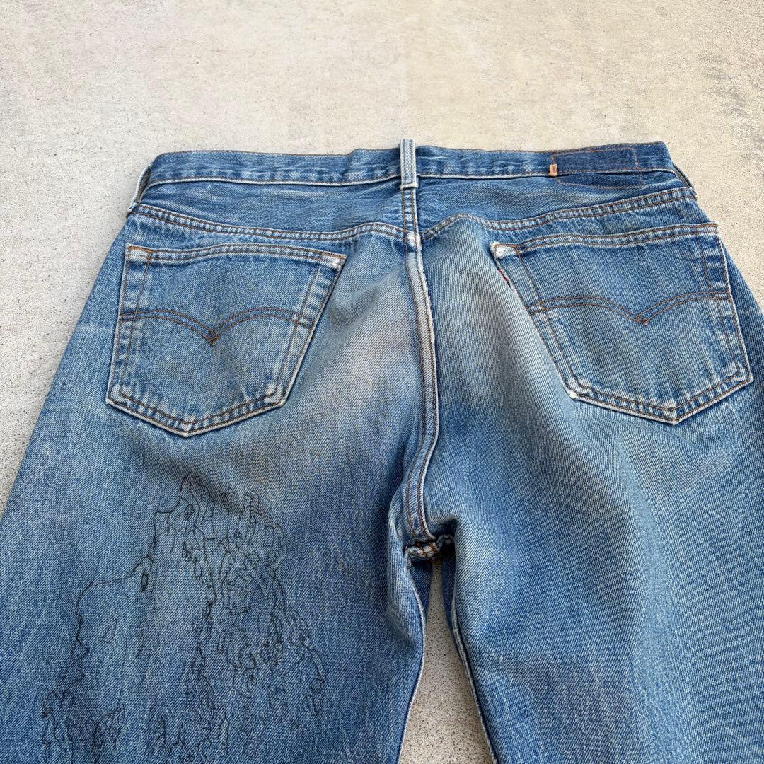 80s USA製 Levi's 501ハチマル 66後期 w36 L36 - メルカリ