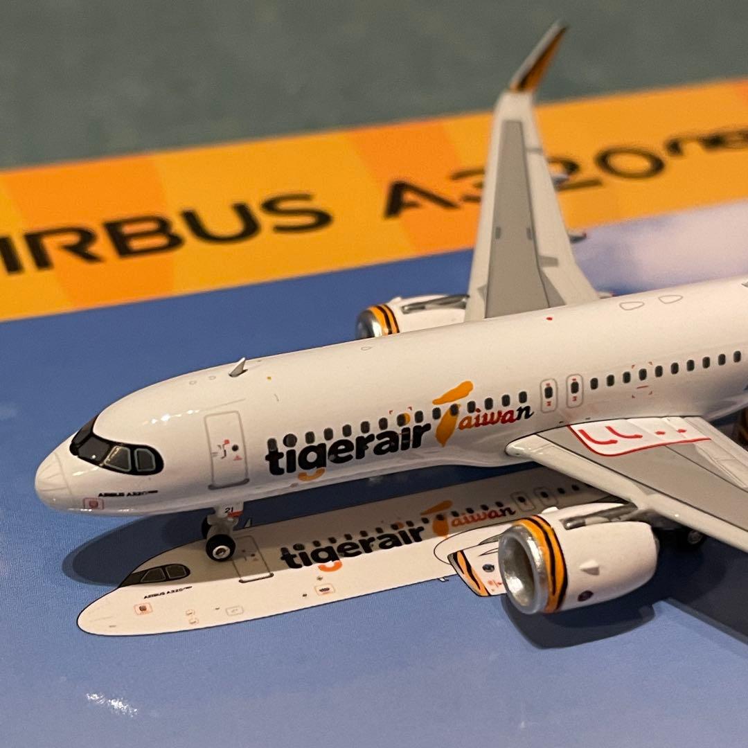 tigerair タイガーエア台湾 A320neo エアーバス ph 1:400 - メルカリ