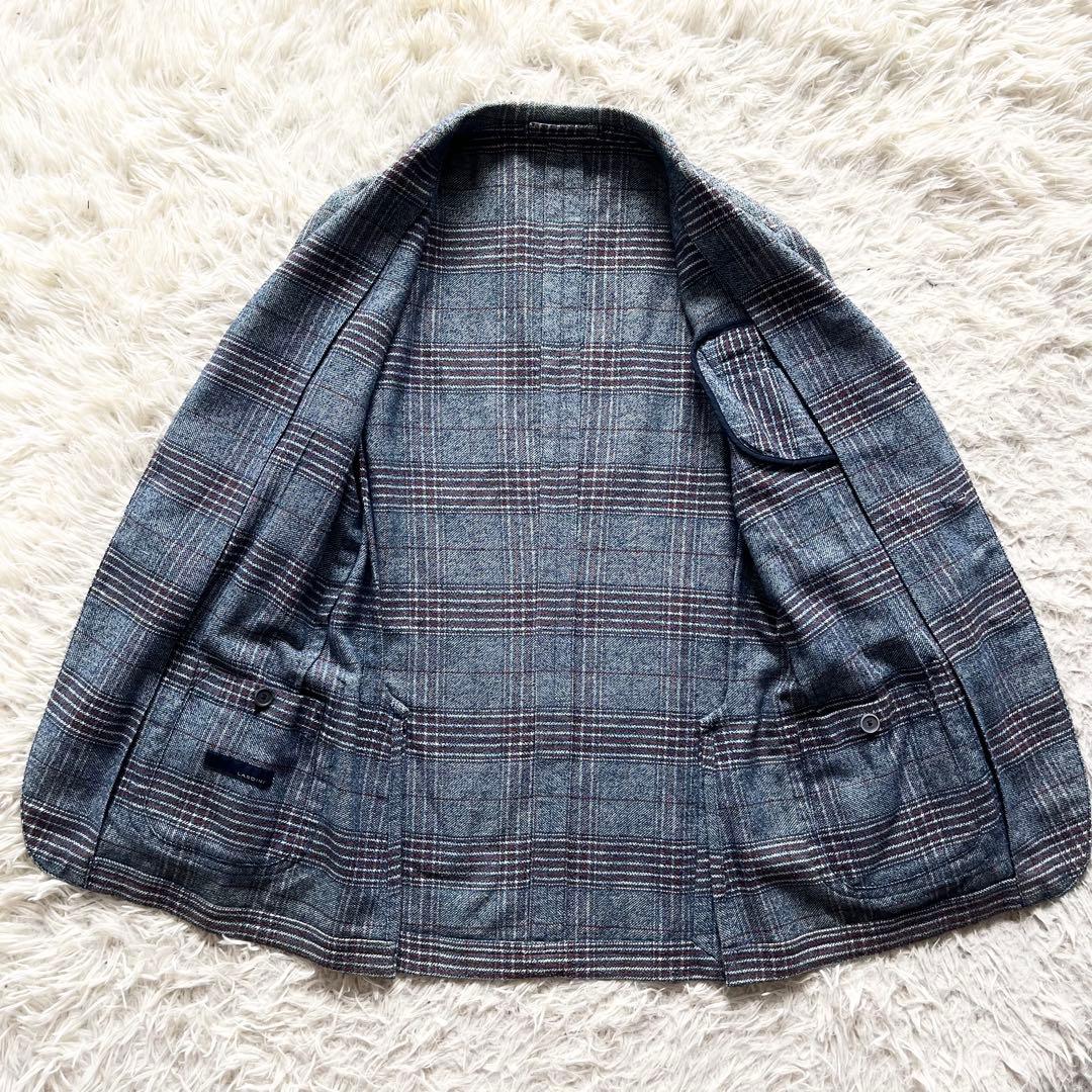 <美品>LARDINI ブルー コットンリネン ジャケット サイズ44 美品>LARDINI ブルー コットンリネン ジャケット サイズ44 - メルカリ
