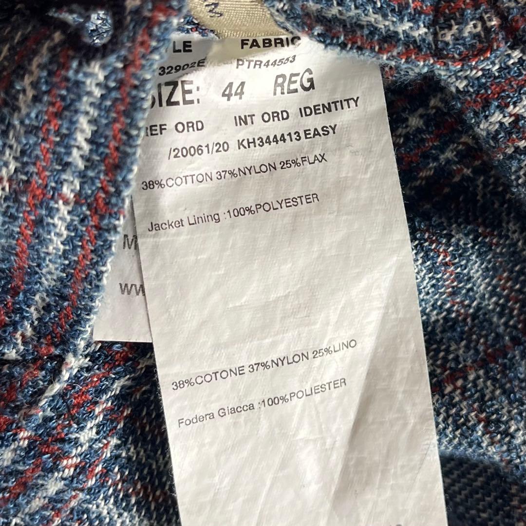 <美品>LARDINI ブルー コットンリネン ジャケット サイズ44 美品>LARDINI ブルー コットンリネン ジャケット サイズ44 - メルカリ