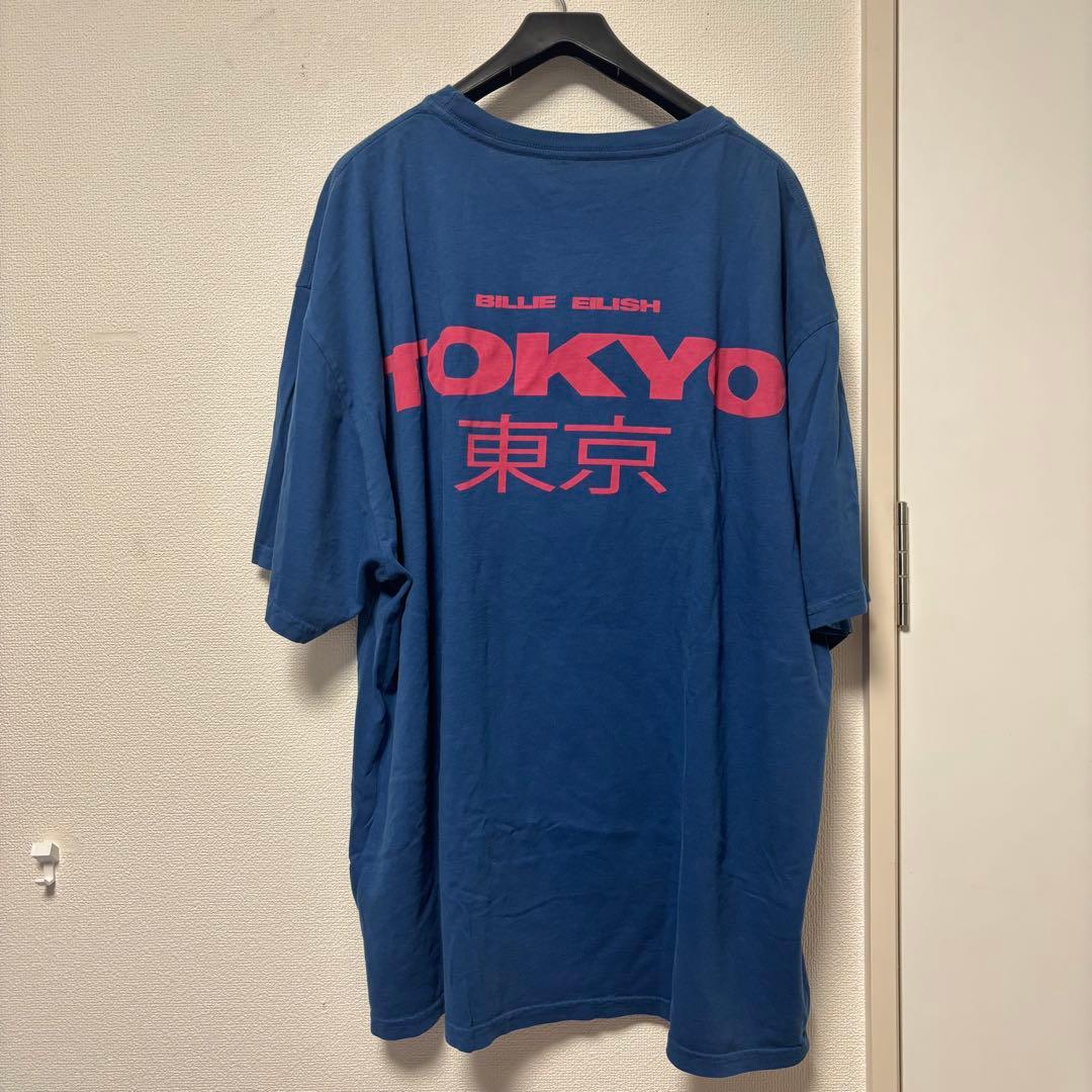 Billie Eilish POPUP ビリー 限定 Tシャツ BLUE 限定 Billie Repeat Blue T-Shirt - Billie Eilish