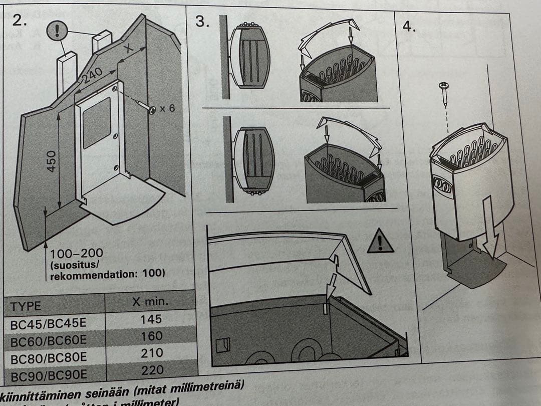 即納】HARVIA VEGAハルビア電源無 サウナストーブ 220V BC60 - メルカリ