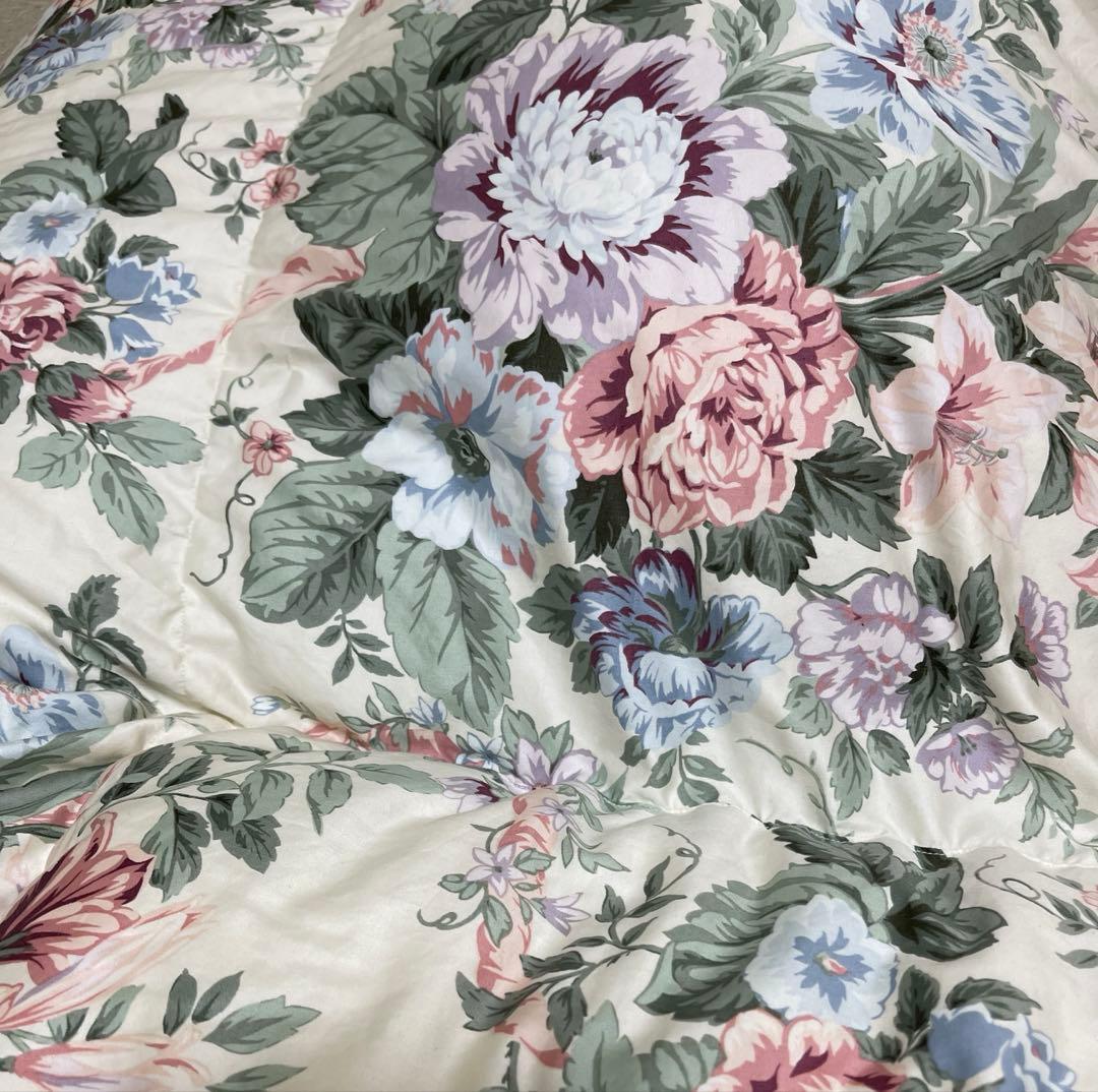 綺麗 小杉羽毛掛け布団 日本製 ダワン90％ 綿100％190x210cm