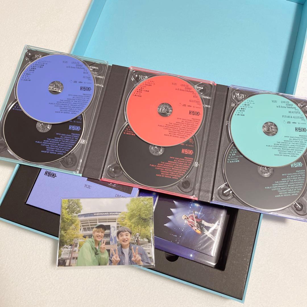 【限定・輸送箱付】ゆず HIBIKI COMPLETE BOX 5DVD+6CD