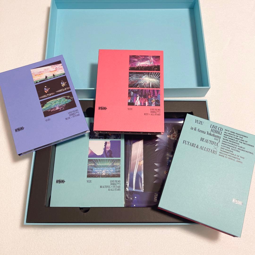 【限定・輸送箱付】ゆず HIBIKI COMPLETE BOX 5DVD+6CD