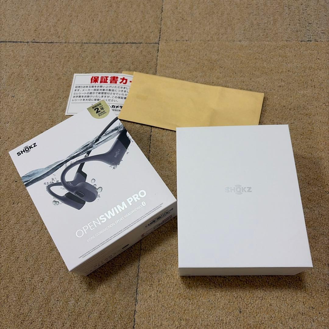 動作確認のみ　SHOKZ OpenSwim Pro 骨伝導イヤホン グレー Shokz OpenSwim Pro – FOCALPOINT DIRECT