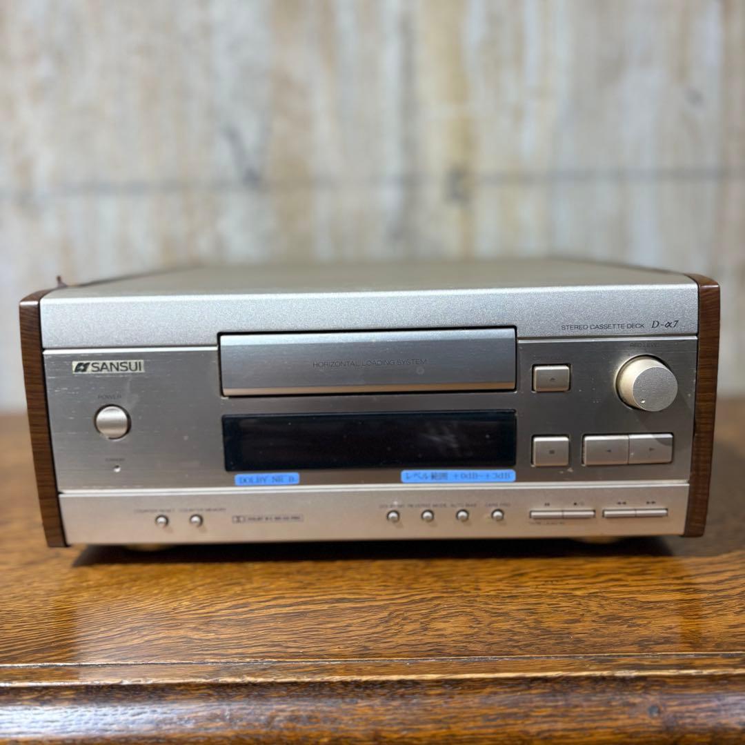 SANSUI D-α7 カセットデッキ SANSUI D-α7の仕様 サンスイ