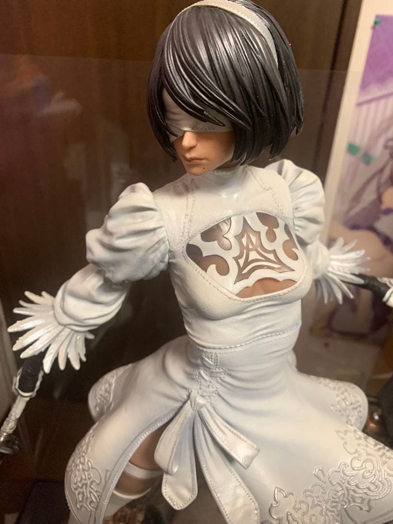 M*a様 NieR ニーアオートマタ2B 1/4スケール2Pカラースタチュー - メルカリ