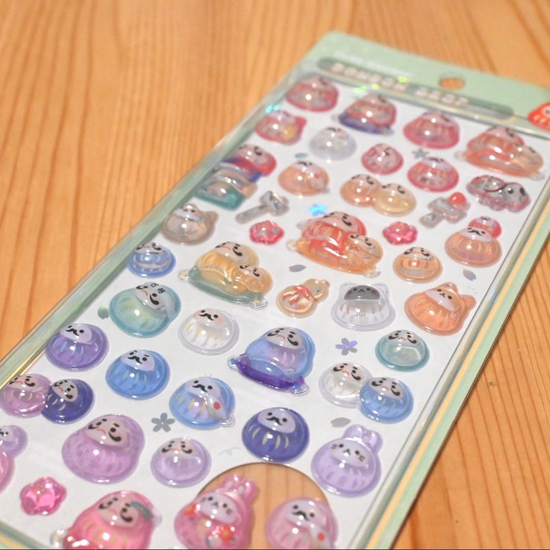 正規品 ボンボンドロップシール 和柄 だるま 桜 ボンドロ 新作 第二弾
