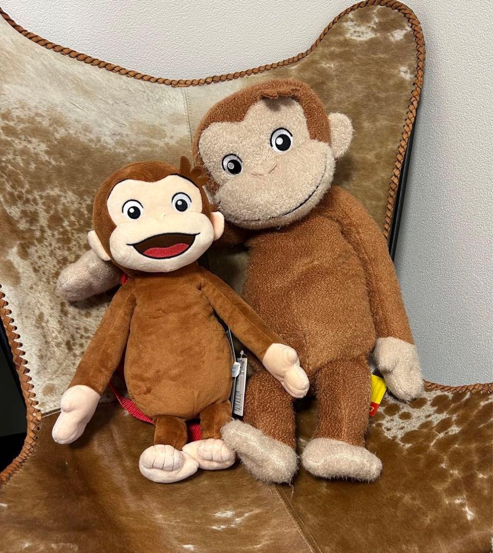 新品おさるのジョージ】snowman向井/ギガジャンボぬいぐるみ&リュック